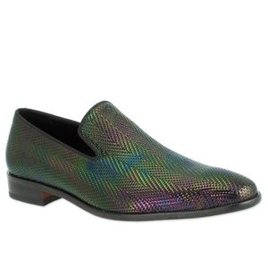 Ron White Elliot Chevron Oil Slick shoes